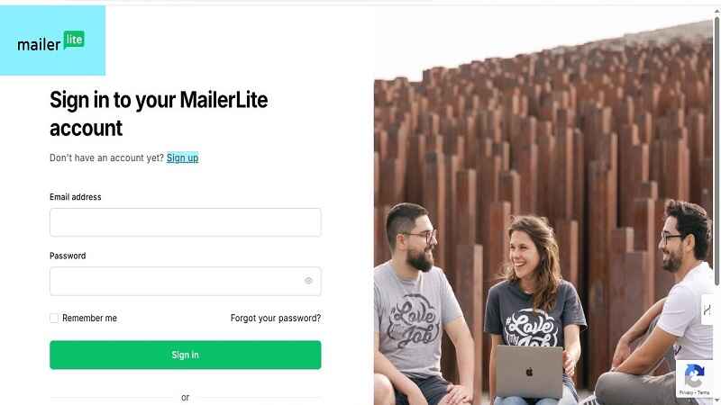 MailerLite Login