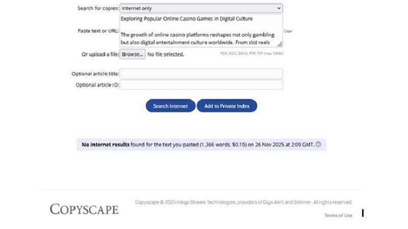 Exploring Popular Online Casino Games in Digital Culture